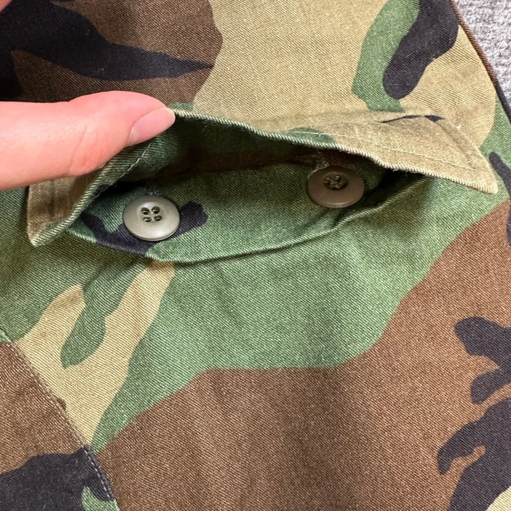 Propper Woodland Camo Cargo Pants Mens Medium Regular Military Trousers 90s VTG